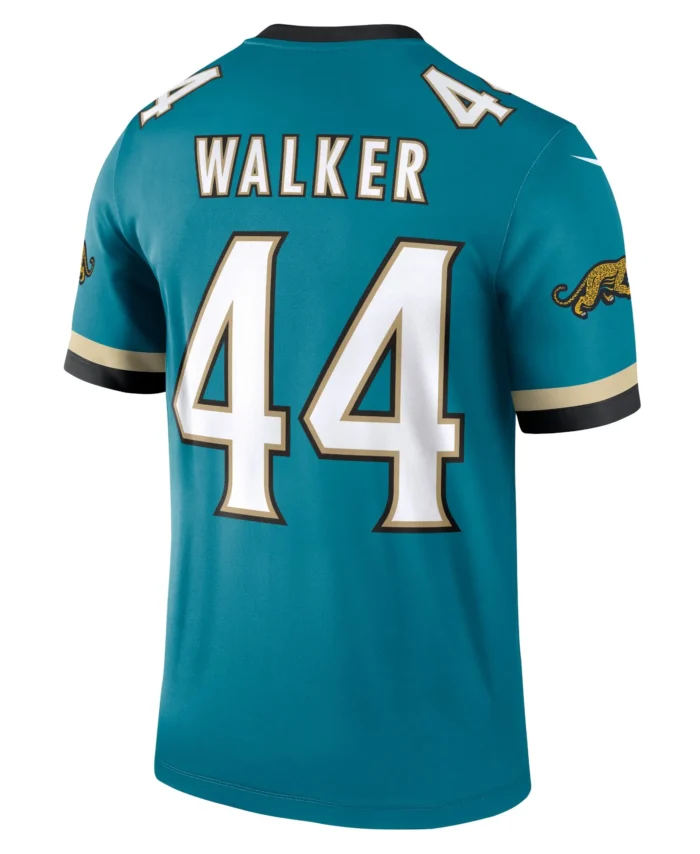Travon Walker Jacksonville Jaguars Alternate Legend Player Performance Top - Teal