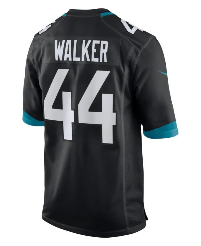 Travon Walker Jacksonville Jaguars Player Game Jersey - Black