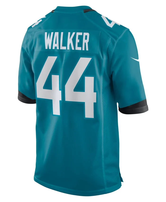 Travon Walker Jacksonville Jaguars Player Game Jersey - Teal