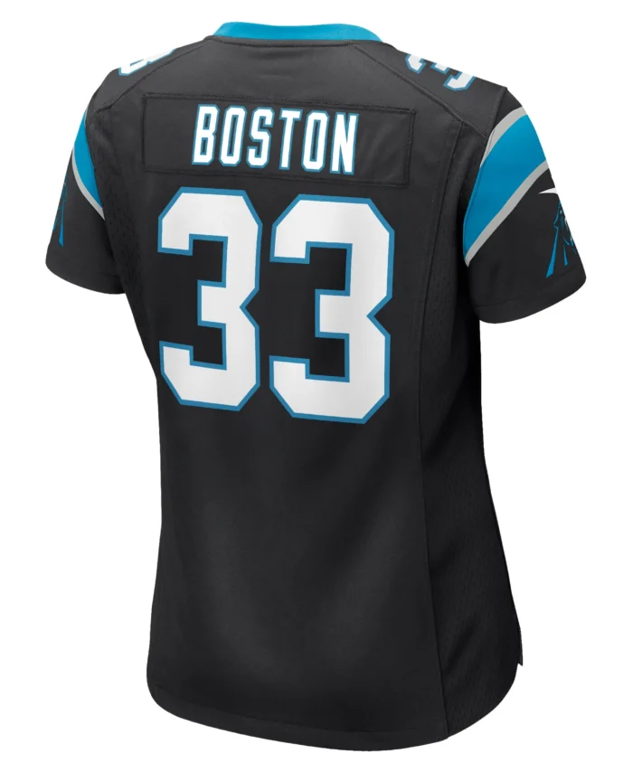 Tre Boston Carolina Panthers Women's Game Jersey - Black