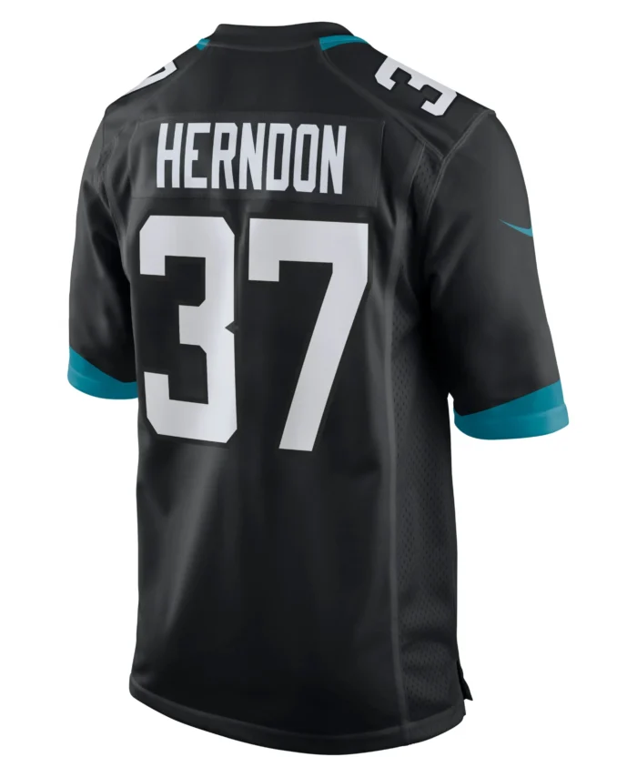 Tre Herndon Jacksonville Jaguars Game Jersey - Black