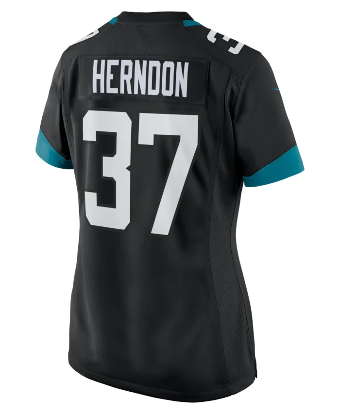 Tre Herndon Jacksonville Jaguars Women's Game Jersey - Black
