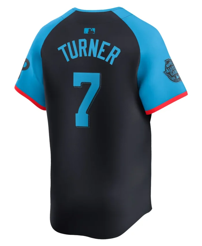 Trea Turner National League 2024 MLB All-Star Game Limited Player Jersey- Navy