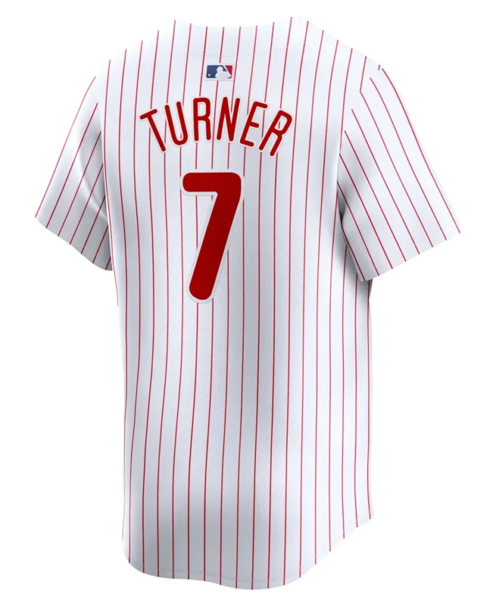 Trea Turner Philadelphia Phillies Home Limited Player Jersey- White