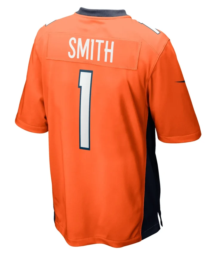 Tremon Smith Denver Broncos Game Jersey - Orange