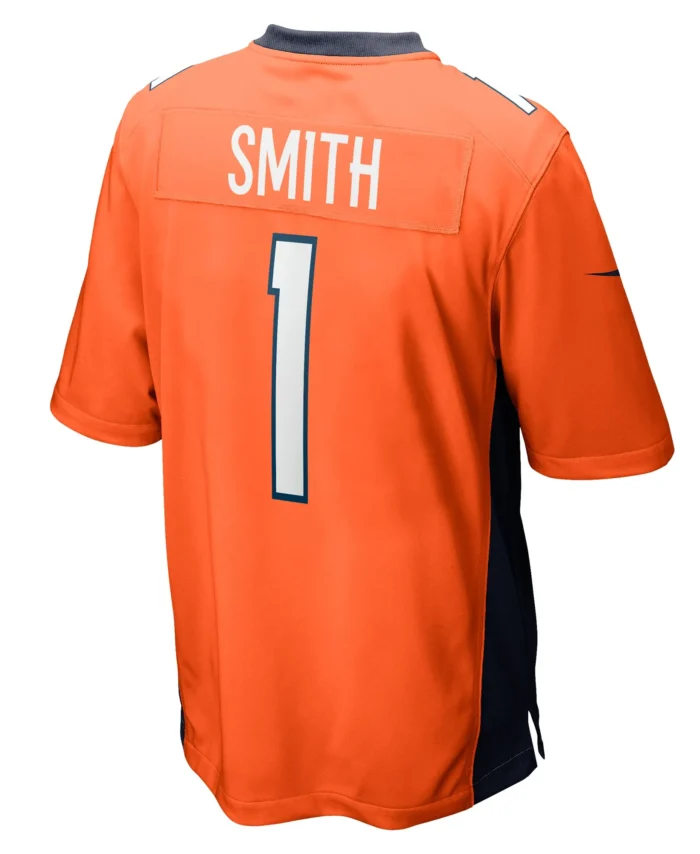 Tremon Smith Denver Broncos Team Game Jersey -  Orange
