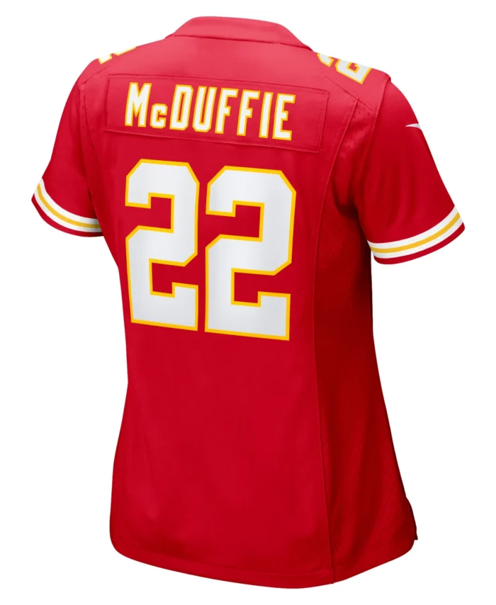 Trent McDuffie Kansas City Chiefs Women's  Game Jersey -  Red