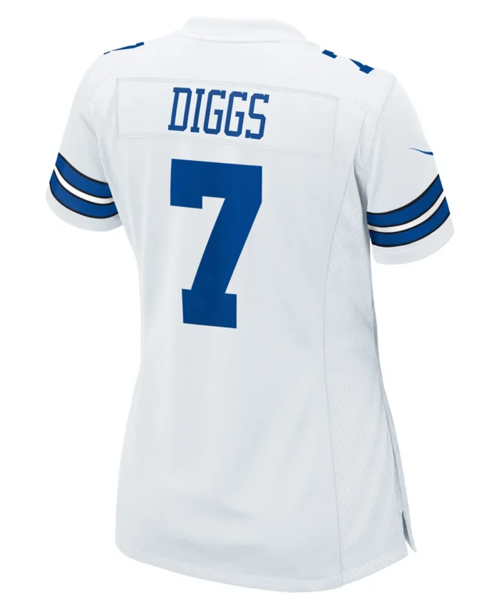 Trevon Diggs Dallas Cowboys Women's Game Jersey - White