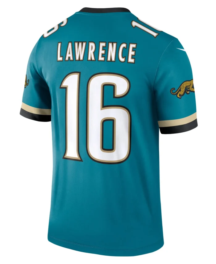 Trevor Lawrence Jacksonville Jaguars Alternate Legend Player Performance Top - Teal