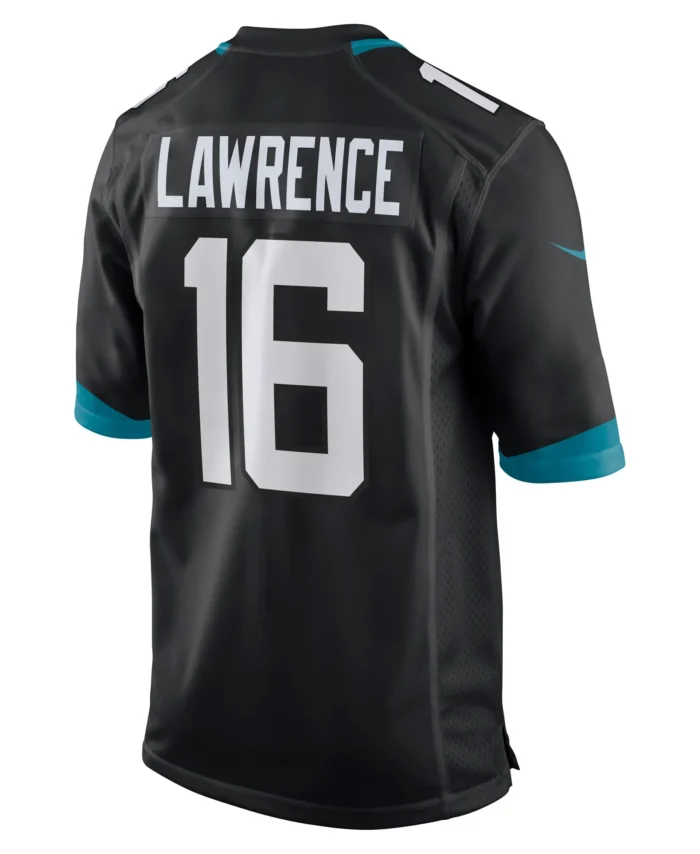 Trevor Lawrence Jacksonville Jaguars Alternate Player Game Jersey - Black