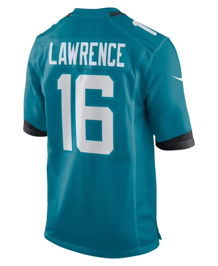 Trevor Lawrence Jacksonville Jaguars Game Jersey - Teal