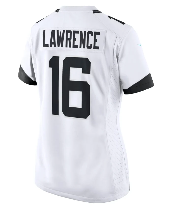 Trevor Lawrence Jacksonville Jaguars Women's Game Jersey - White