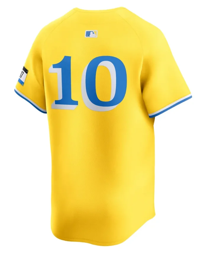 Trevor Story Boston Red Sox City Connect Limited Player Jersey - Gold