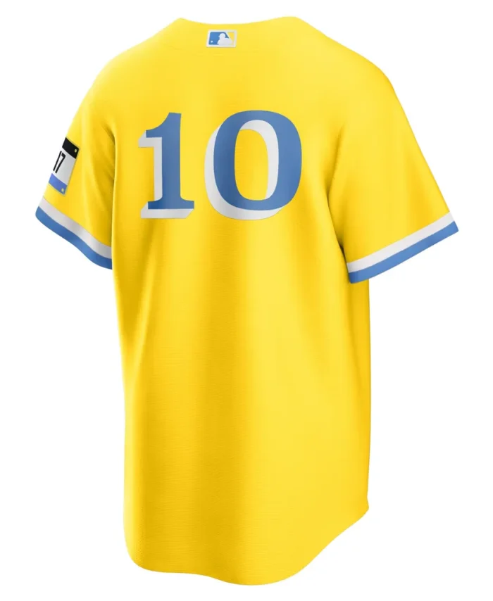 Trevor Story Boston Red Sox City Connect Replica Player Jersey - Gold