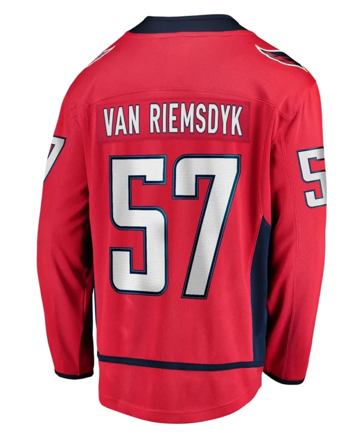 Trevor van Riemsdyk Washington Capitals Fanatics Home Breakaway Jersey - Red