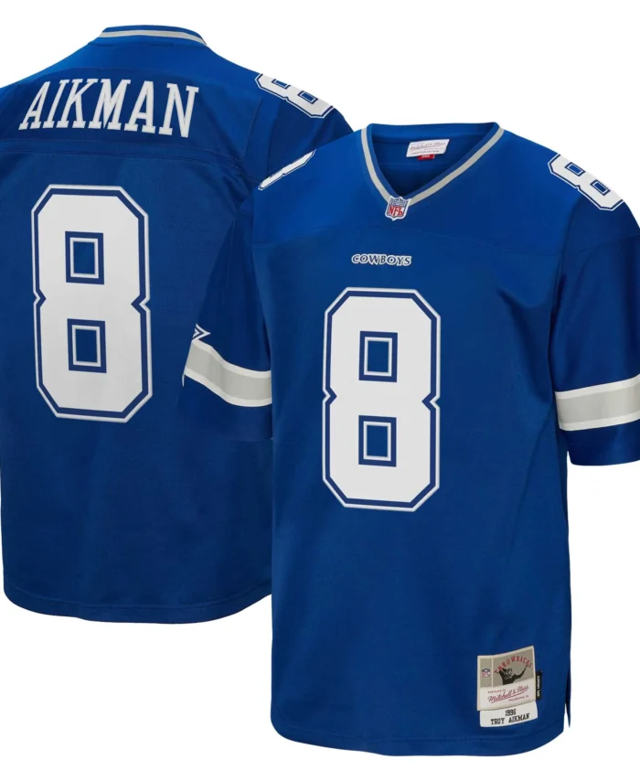 Troy Aikman Dallas Cowboys Mitchell & Ness Legacy Replica Jersey - Royal