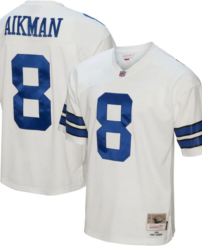 Troy Aikman Dallas Cowboys Mitchell & Ness Legacy Replica Jersey - White