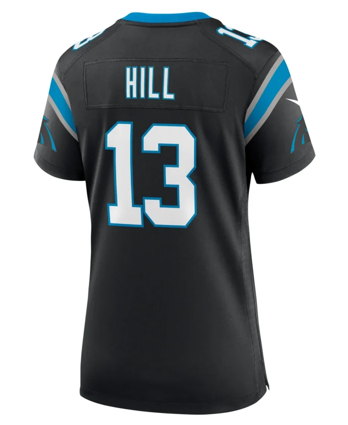 Troy Hill Carolina Panthers Women's Team Game Jersey -  Black
