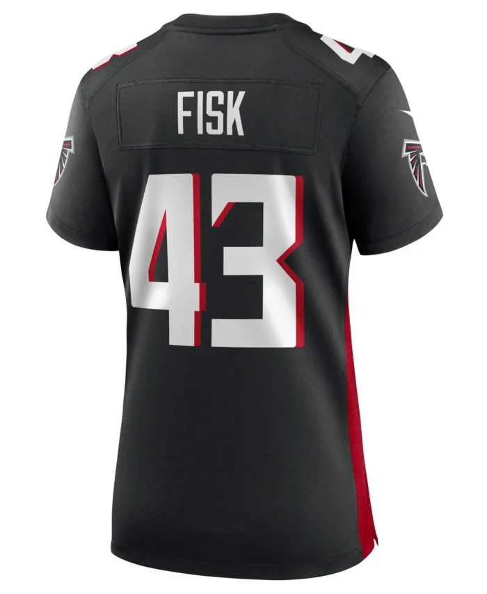 Tucker Fisk Atlanta Falcons Women's Player Game Jersey - Black