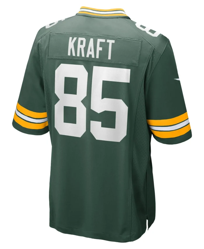 Tucker Kraft Green Bay Packers  Game Jersey -  Green