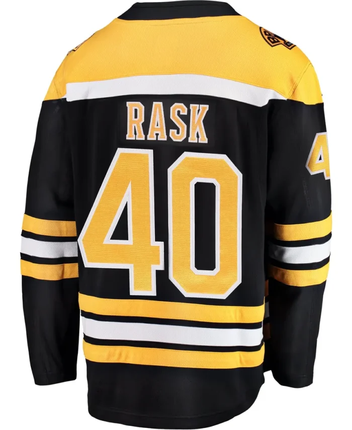 Tuukka Rask Boston Bruins Fanatics Breakaway Home Jersey - Black