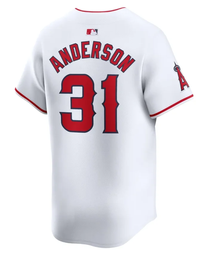 Tyler Anderson Los Angeles Angels Home Limited Player Jersey - White
