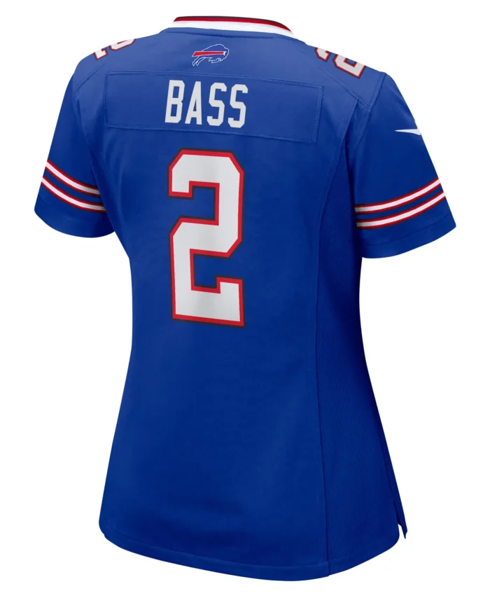 Tyler Bass Buffalo Bills Women's Game Jersey - Royal
