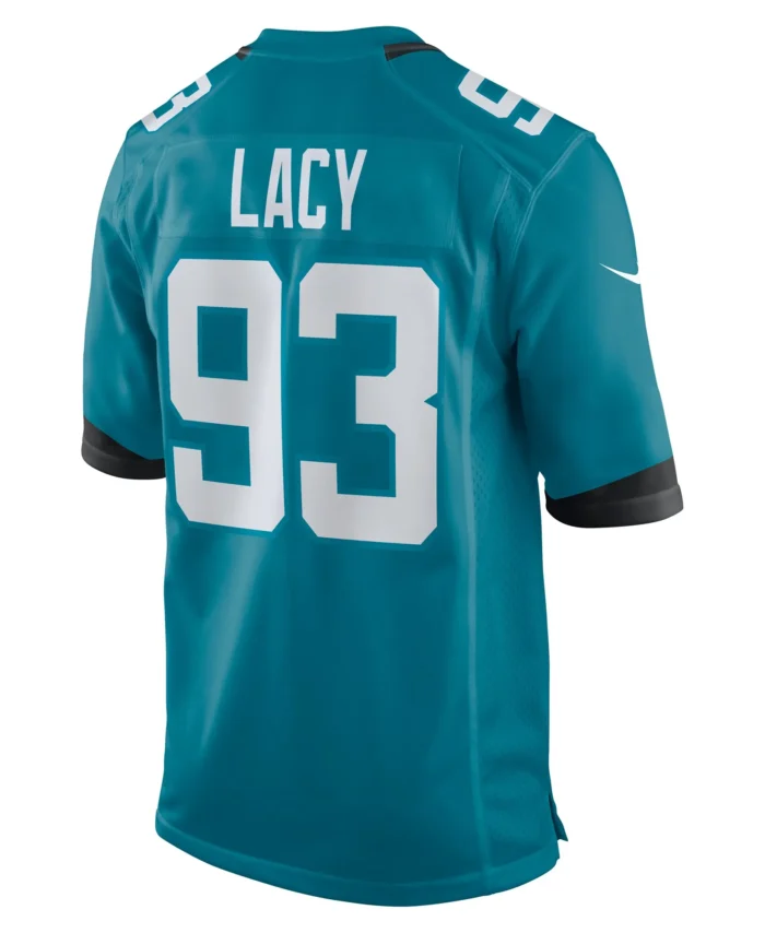 Tyler Lacy Jacksonville Jaguars Team Game Jersey -  Teal