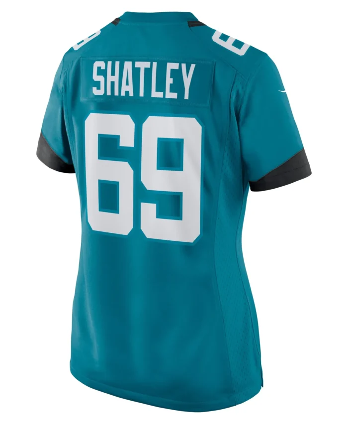 Tyler Shatley Jacksonville Jaguars Women's Game Jersey - Teal