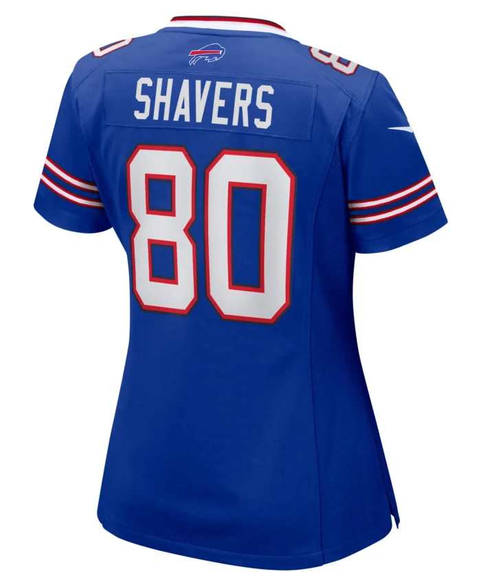 Tyrell Shavers Buffalo Bills Women's Team Game Jersey - Royal