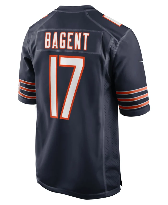 Tyson Bagent Chicago Bears  Game Jersey -  Navy