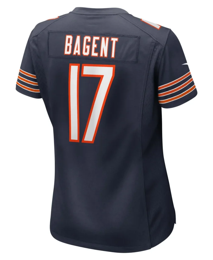 Tyson Bagent Chicago Bears Women's  Game Jersey -  Navy