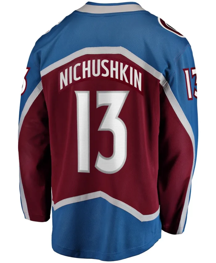 Valeri Nichushkin Colorado Avalanche Fanatics Breakaway Player Jersey - Burgundy