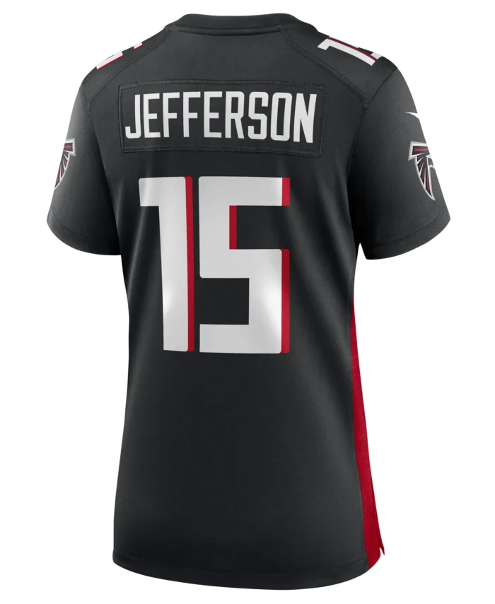 Van Jefferson Atlanta Falcons Women's  Game Jersey -  Black