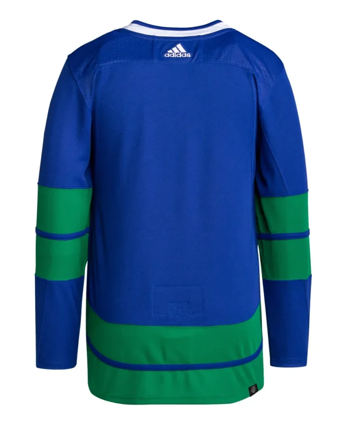 Vancouver Canucks Men Alternate Primegreen Authentic Blank Jersey - Blue