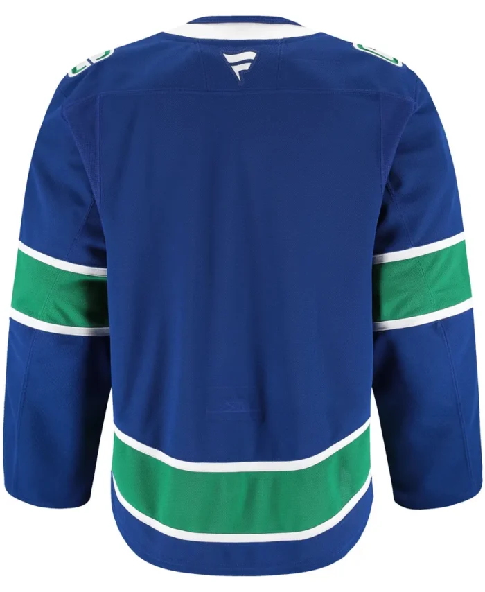 Vancouver Canucks Fanatics Home Authentic Pro Jersey - Blue