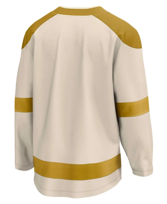 Vegas Golden Knights Fanatics 2024 NHL Winter Classic Breakaway Jersey - Cream