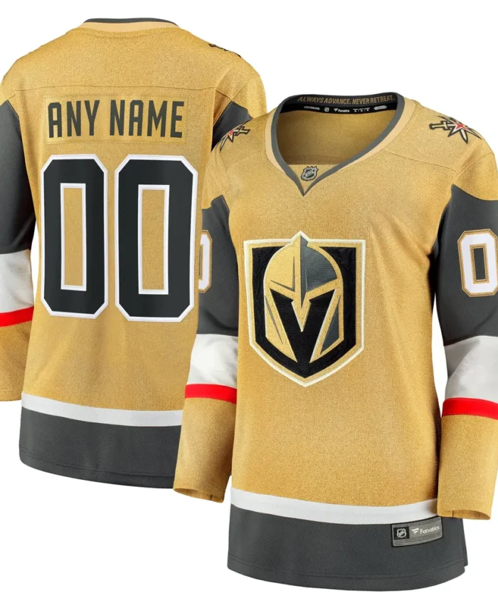 Vegas Golden Knights Fanatics Women Home Breakaway Custom Jersey -