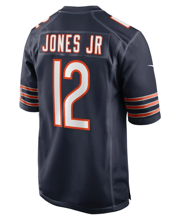 Velus Jones Jr. Chicago Bears Game Player Jersey - Navy