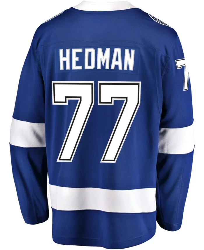 Victor Hedman Tampa Bay Lightning Fanatics Home Breakaway Player Jersey - Blue