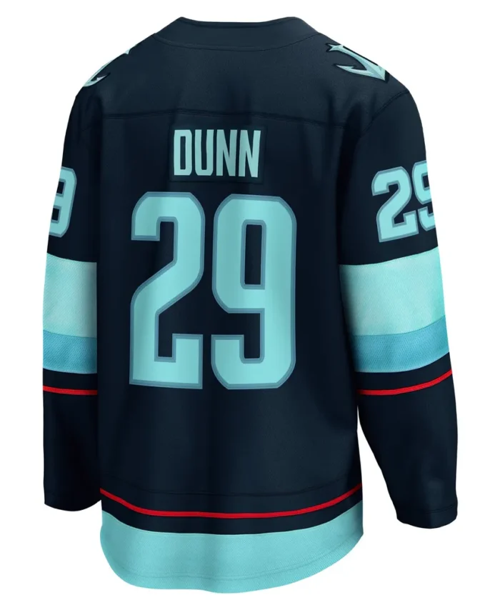Vince Dunn Seattle Kraken Fanatics Home Breakaway Player Jersey - Deep Sea Blue