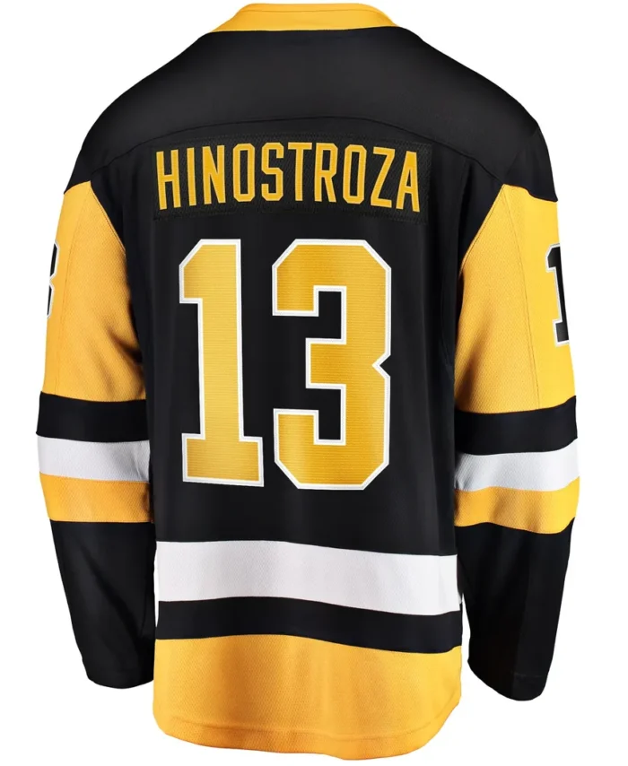 Vinnie Hinostroza Pittsburgh Penguins Fanatics Home Breakaway Jersey - Black
