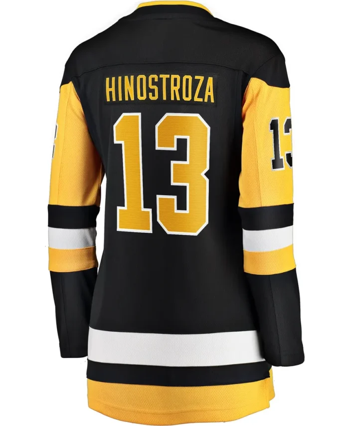 Vinnie Hinostroza Pittsburgh Penguins Fanatics Women Home Breakaway Player Jersey - Black