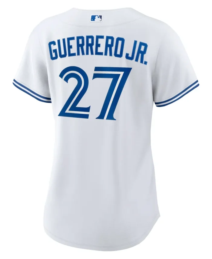 Vladimir Guerrero Jr. Toronto Blue Jays Women Home Replica Player Jersey - White