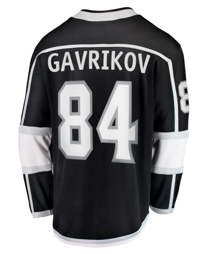 Vladislav Gavrikov Los Angeles Kings Fanatics Home Breakaway Jersey - Black