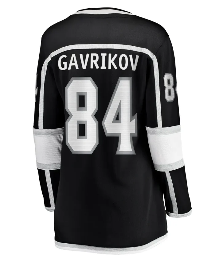 Vladislav Gavrikov Los Angeles Kings Women Fanatics Home Breakaway Jersey - Black
