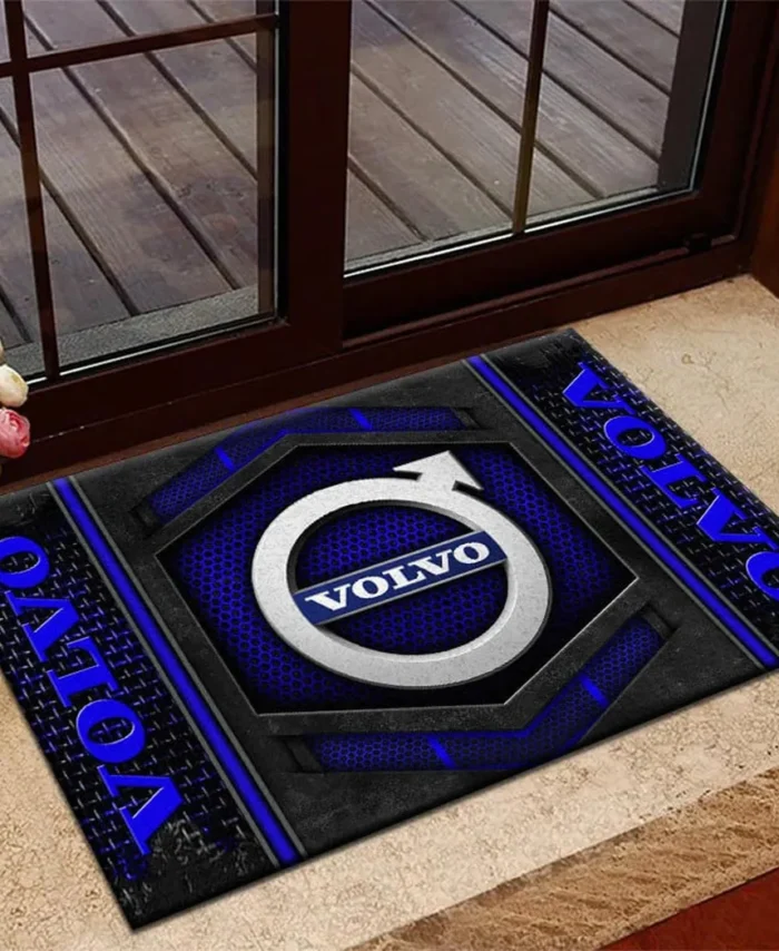 European Luxury Car Maker Doormat, All Over Print Doormat For Car Fans CAR135 - Blue