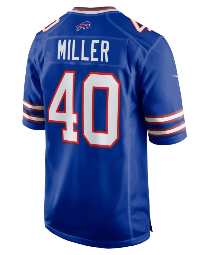 Von Miller Buffalo Bills Game Jersey - Royal
