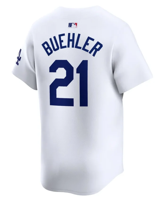 Walker Buehler Los Angeles Dodgers Home Limited Player Jersey - White