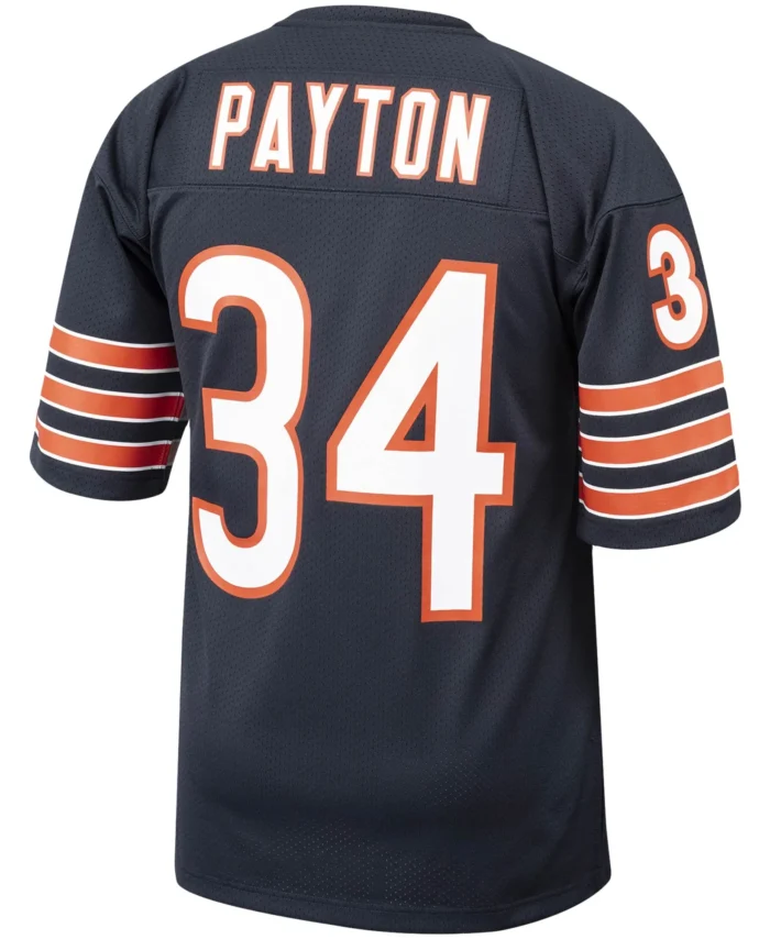 Walter Payton Chicago Bears 1985 Mitchell & Ness Authentic Throwback Retired Player Jersey - Navy